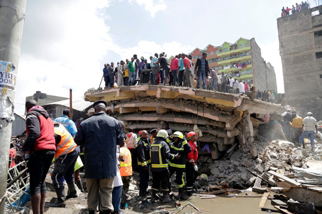 building collapse in Nairobi