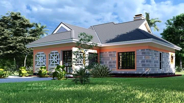 how much does it cost to build a four bedroom house in Kenya