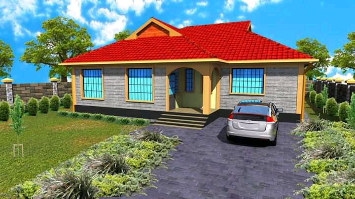 two bedroom house designs in Kenya