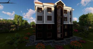 Apartment Designs on 50x100 Plots in Kenya